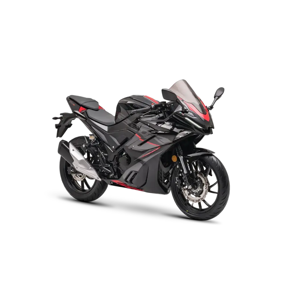 GPX Demon GR250R - Storm Black