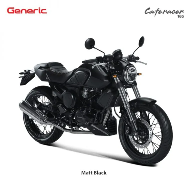 Generic Caferacer GR165cc - Matt BlacK